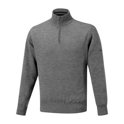Camisa Mizuno Windproof Jumper Hombre Grises - Chile M541UTONFG